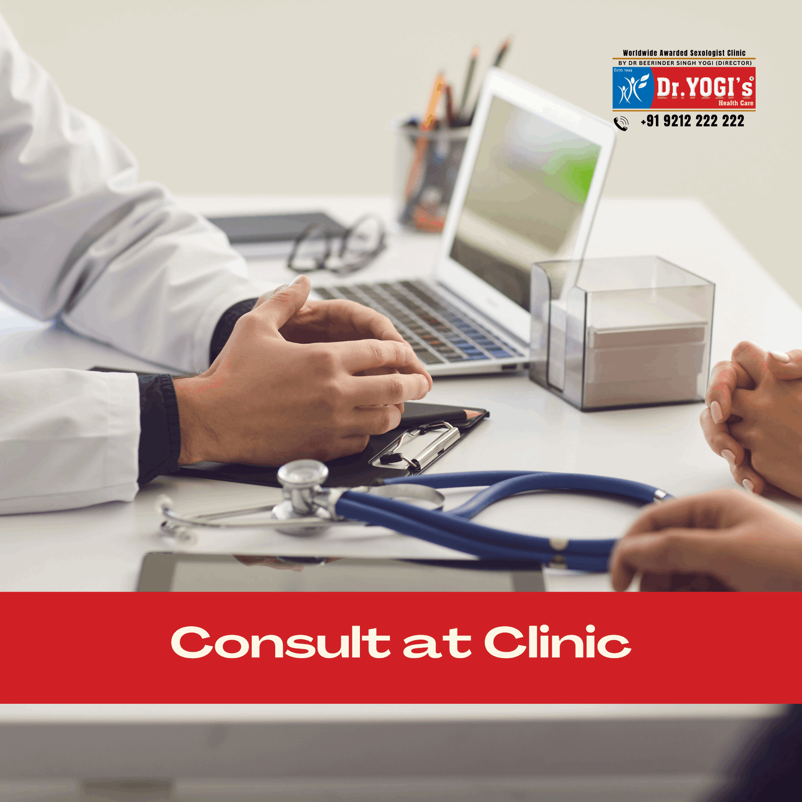 Consult Sexologist at Dr Yogi Clinic - Dr Yogi Health Care
