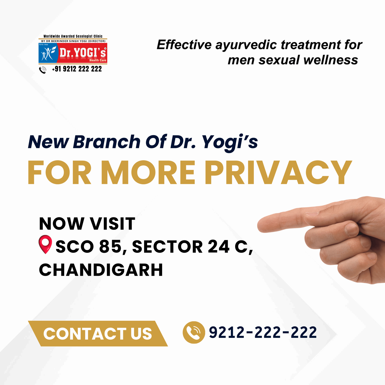 Consult Sexologist at Dr Yogi Clinic - Dr Yogi Health Care