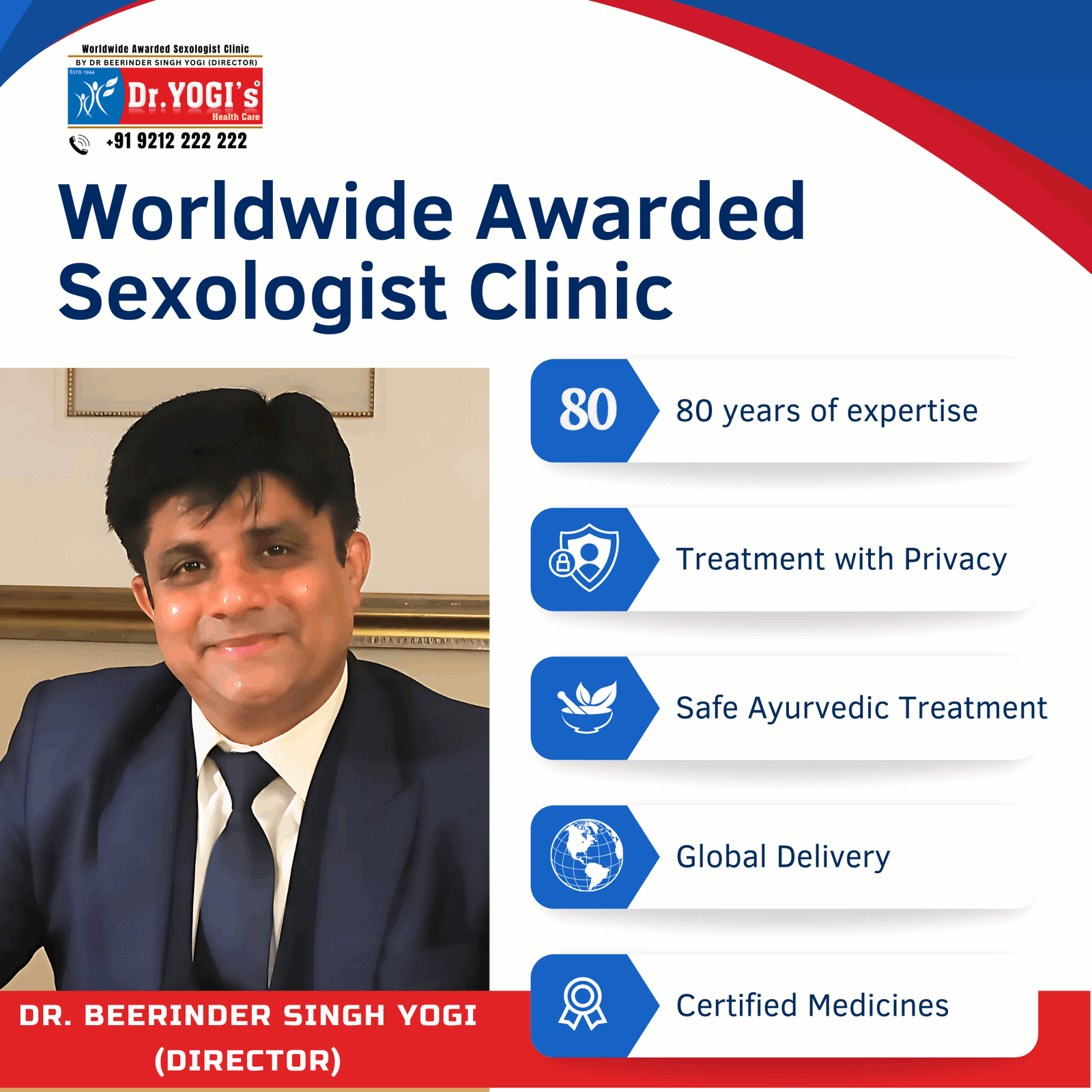 Consult Sexologist at Dr Yogi Clinic - Dr Yogi Health Care