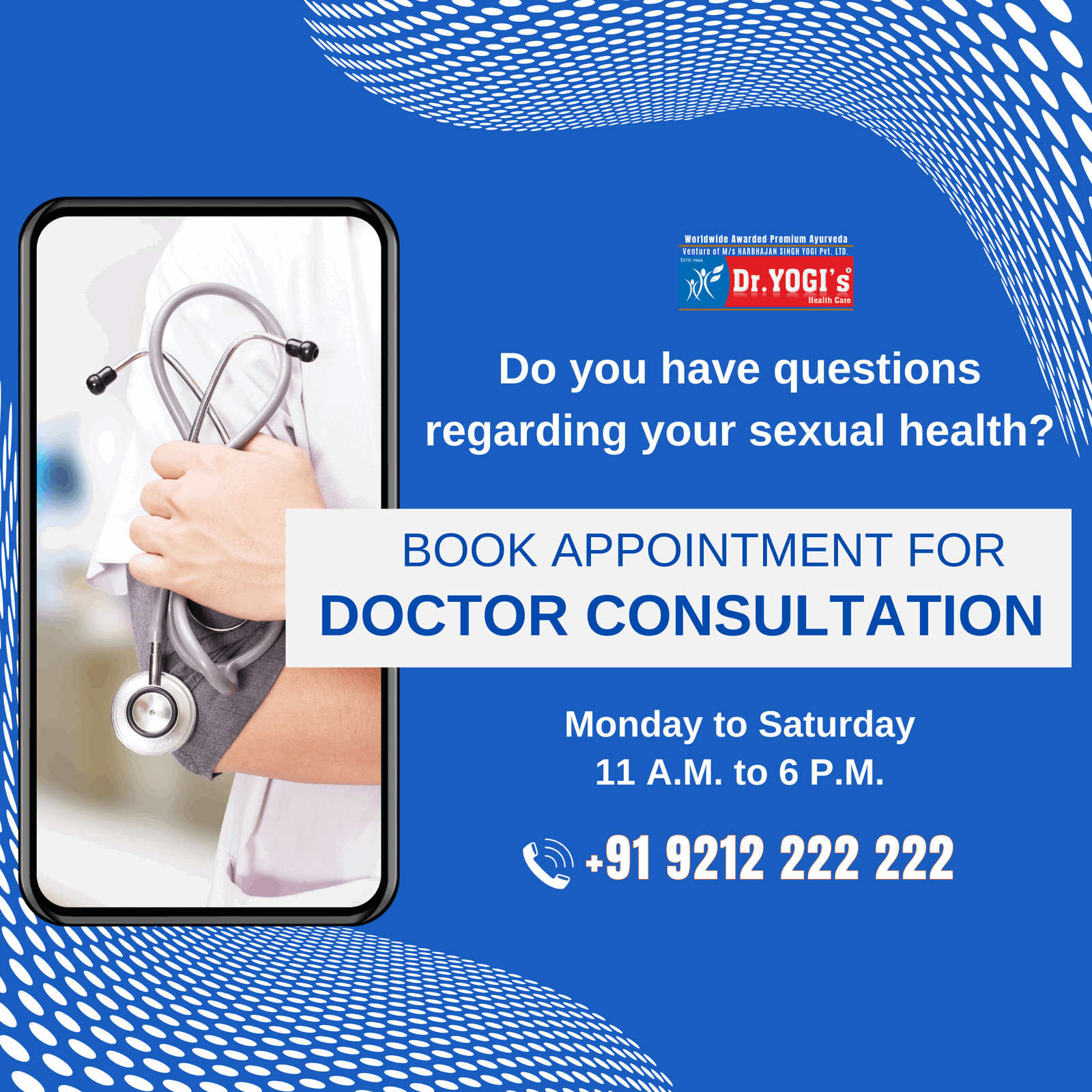 Consult Sexologist at Dr Yogi Clinic - Dr Yogi Health Care