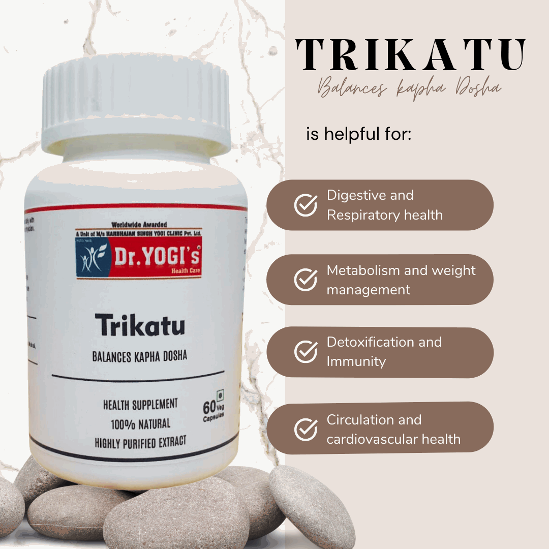 Dr Yogi Trikatu Capsules - Dr Yogi Health Care