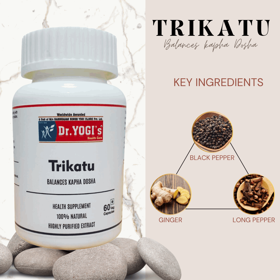 Dr Yogi Trikatu Capsules - Dr Yogi Health Care