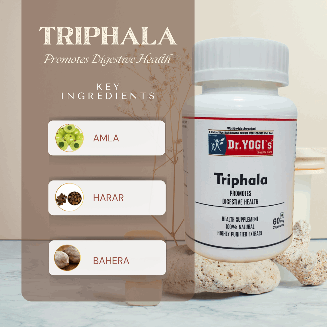 Dr Yogi Triphala Capsules - Dr Yogi Health Care