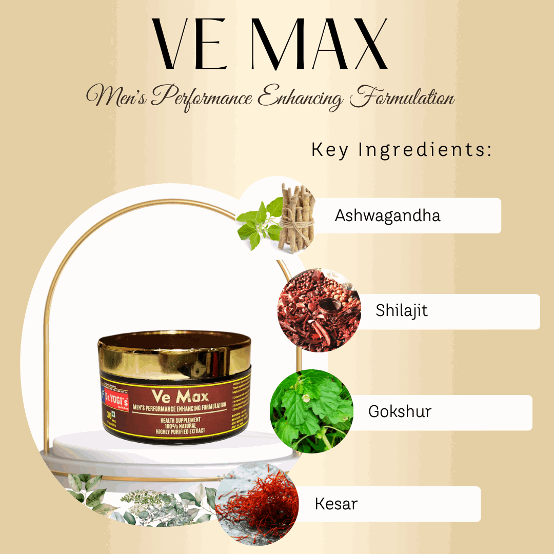 Dr Yogi Ve Max 30 Capsules - Dr Yogi Health Care