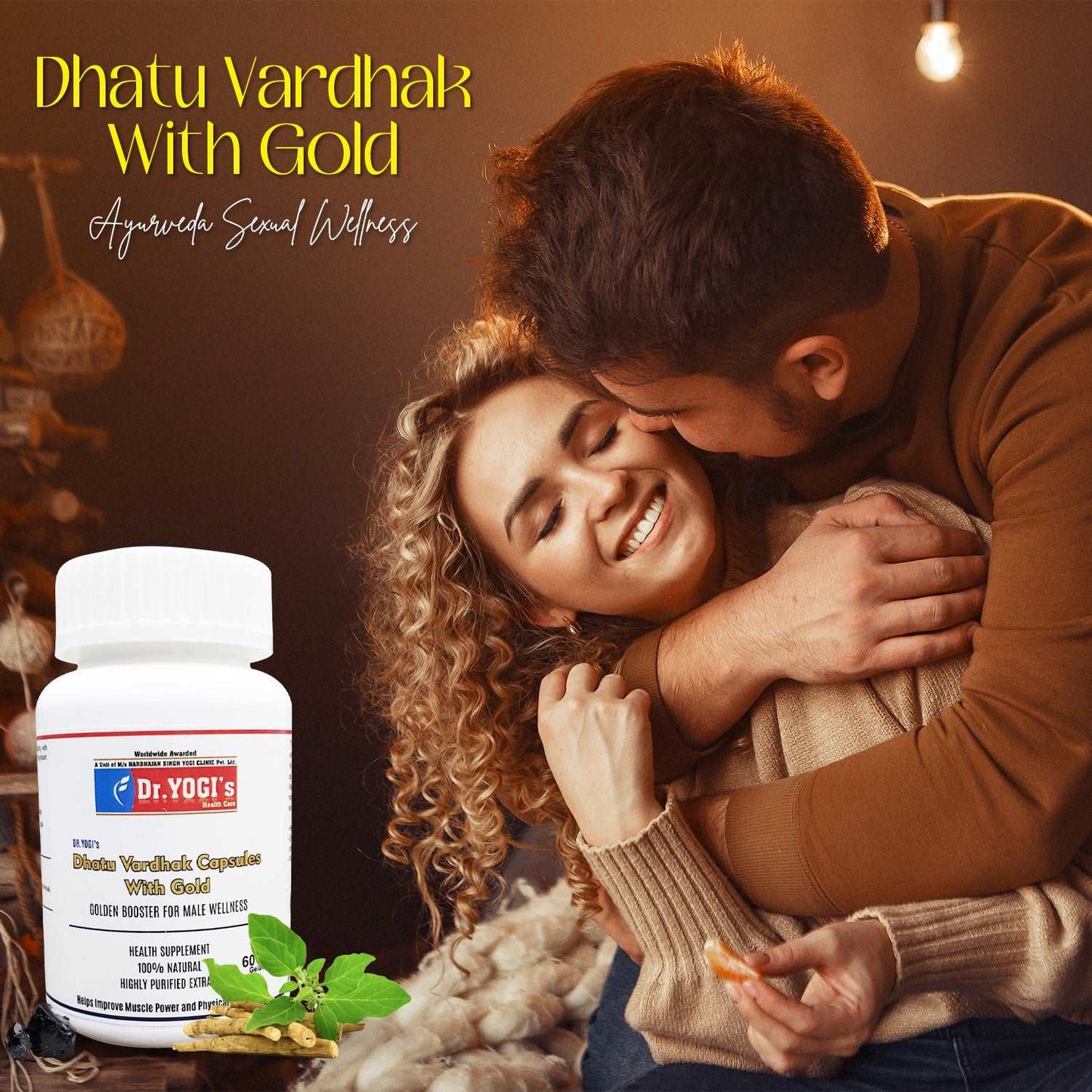 Dr Yogi Dhatu Vardhak with Gold - Dr Yogi Health Care