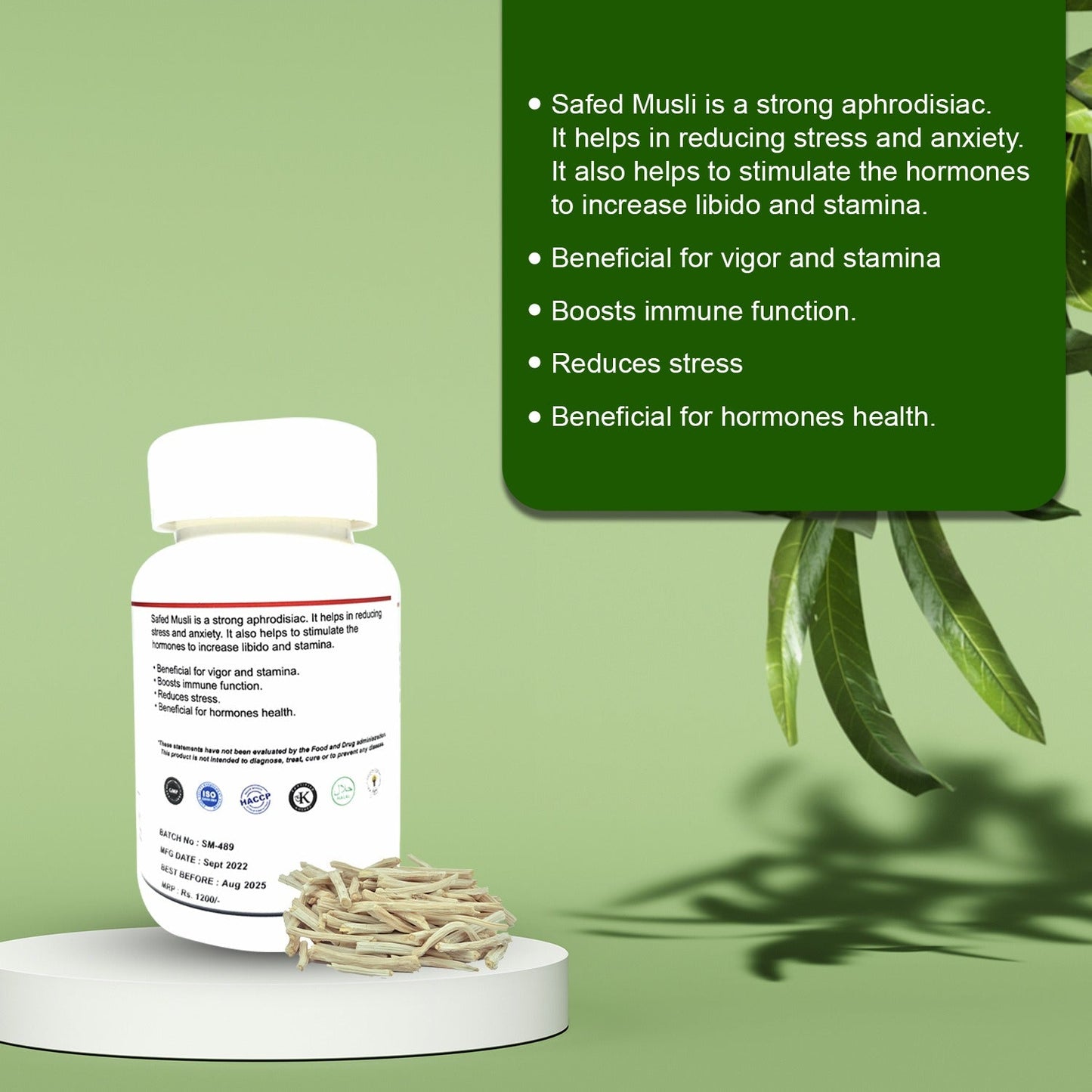 Dr Yogi Safed Musli Capsules - Dr Yogi Health Care