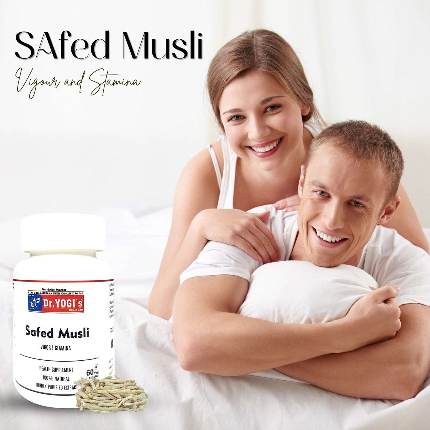 Dr Yogi Safed Musli Capsules - Dr Yogi Health Care