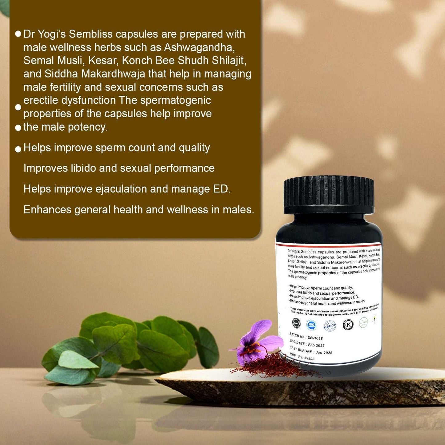 Dr Yogi Sembliss Capsules - Dr Yogi Health Care