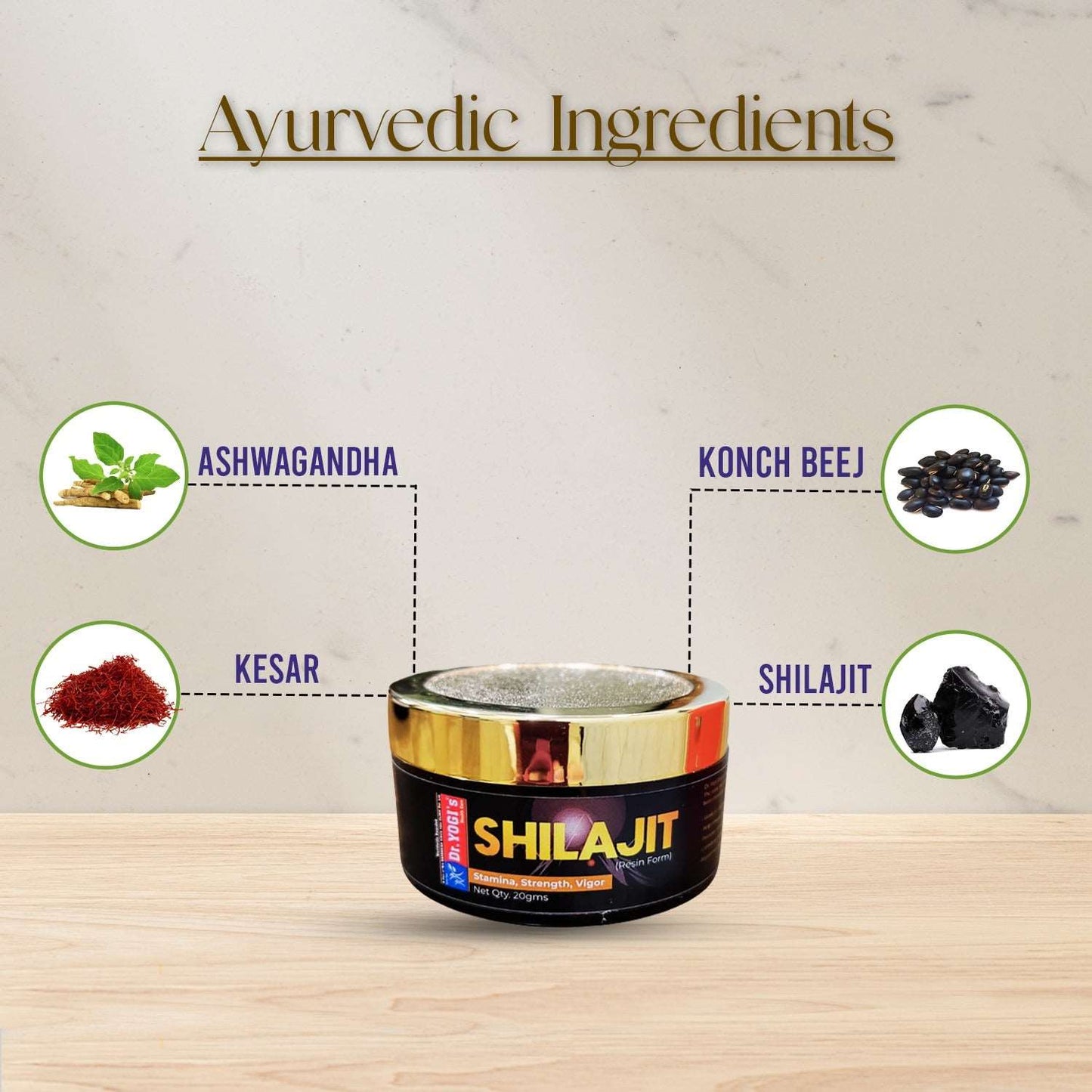 Dr Yogi Shilajit Resin - Dr Yogi Health Care
