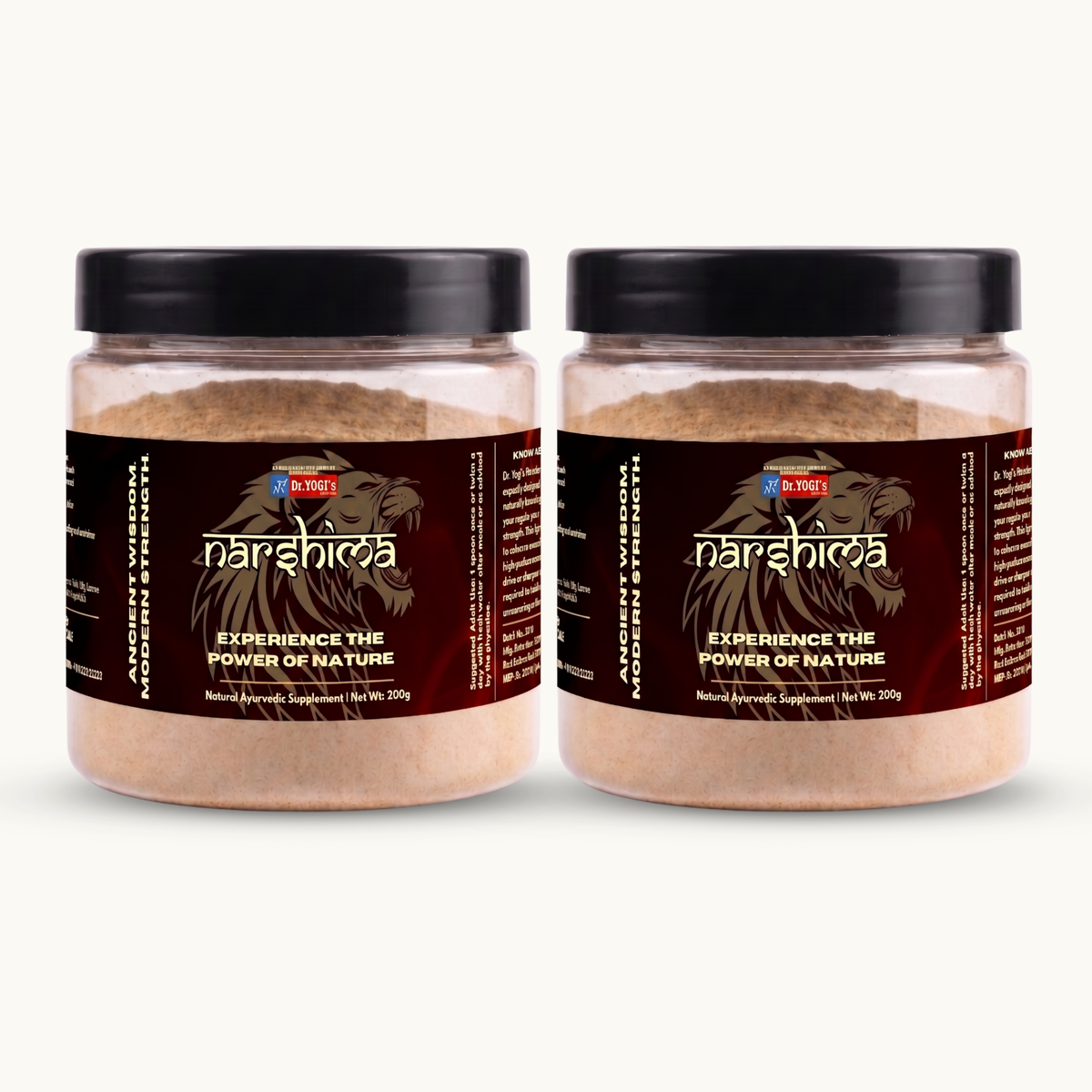 Dr. Yogi's Narshima Churna (200g) | Pure Male Stamina & Vigor Powder