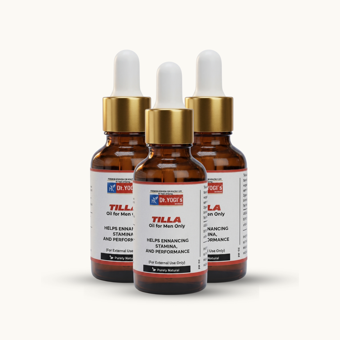 Dr. Yogi's Tilla Oil (30ml) | Premium Male Stamina & Circulation Oil