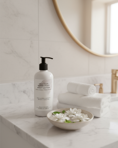 Akira Hoshi Nourishing Body Lotion – Deep Hydration with Coconut Fruit Extract, Shea Butter & Niacinamide (300 ml)
