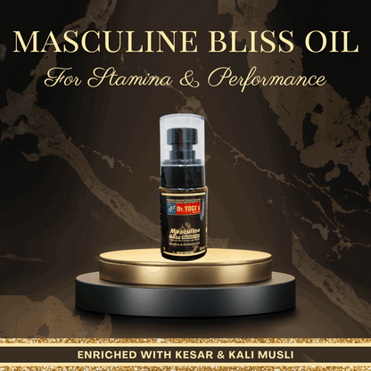 Dr Yogi Masculine Bliss Massage Oil - Dr Yogi Health Care