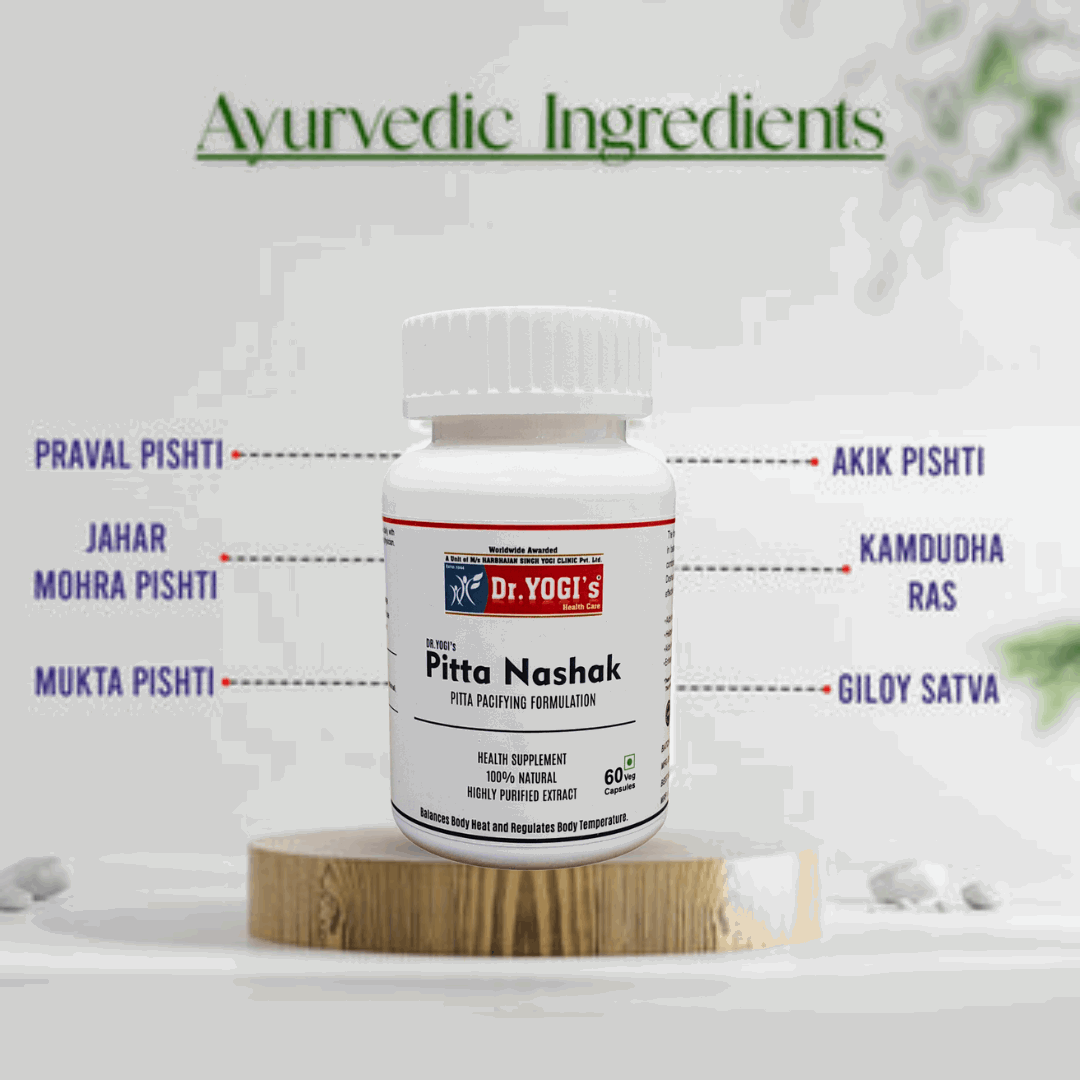 Dr Yogi Pitta Nashak Capsules - Dr Yogi Health Care