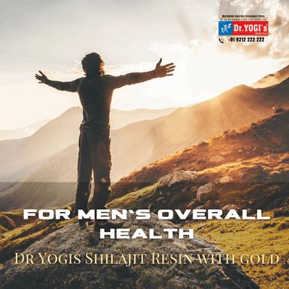 Dr Yogi Shilajit Resin with Gold - Dr Yogi Health Care