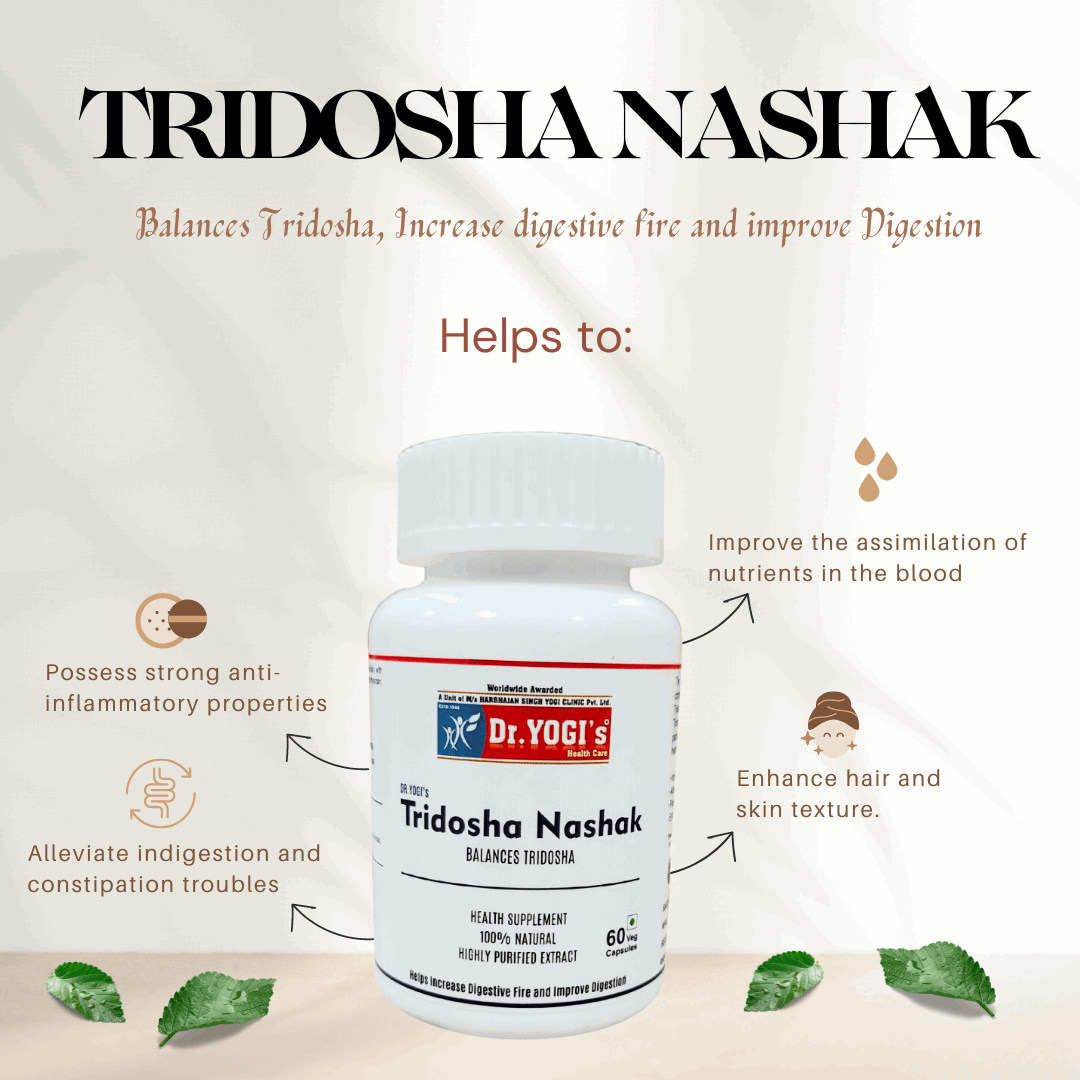 Dr Yogi Tridosha Nashak Capsules - Dr Yogi Health Care
