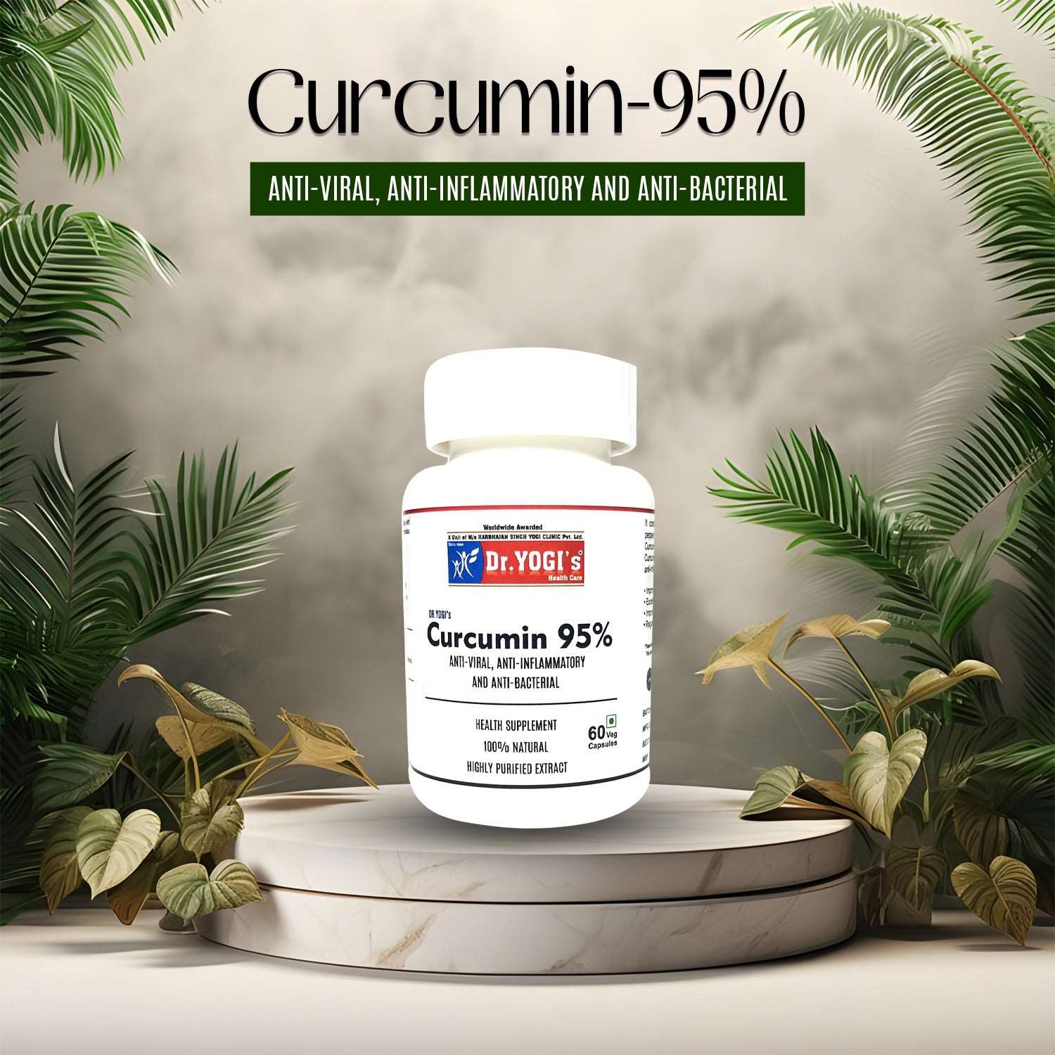 Dr Yogi Curcumin 95% - Dr Yogi Health Care