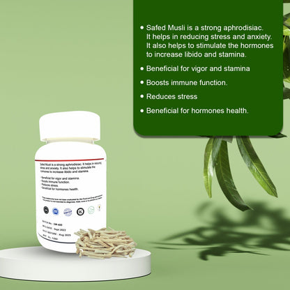Dr Yogi Safed Musli Capsules - Dr Yogi Health Care