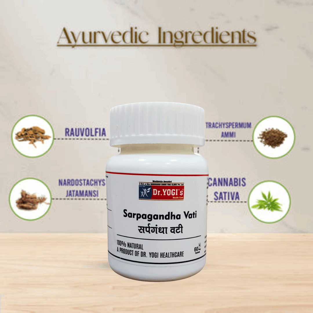 Dr Yogi Sarpgandha Vati - Dr Yogi Health Care