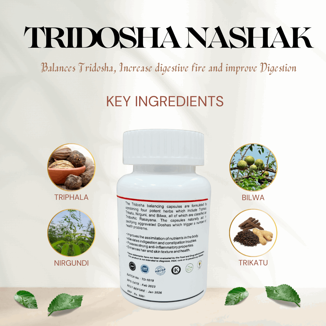 Dr Yogi Tridosha Nashak Capsules - Dr Yogi Health Care