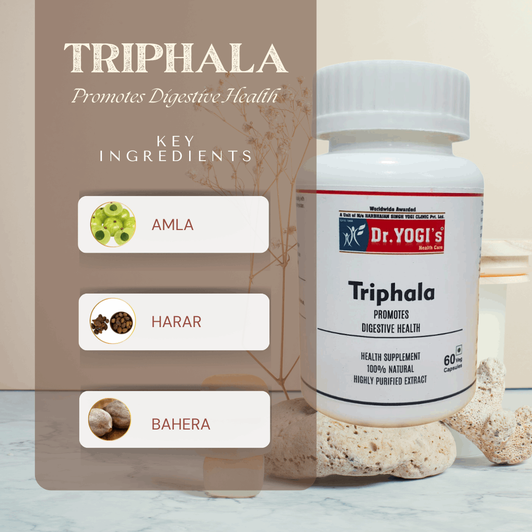 Dr Yogi Triphala Capsules - Dr Yogi Health Care