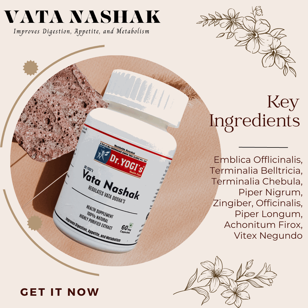 Dr Yogi Vata Nashak Capsules - Dr Yogi Health Care
