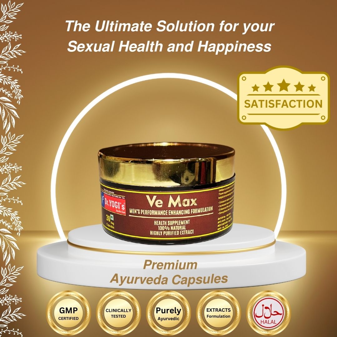 Dr Yogi Ve Max 30 Capsules - Dr Yogi Health Care