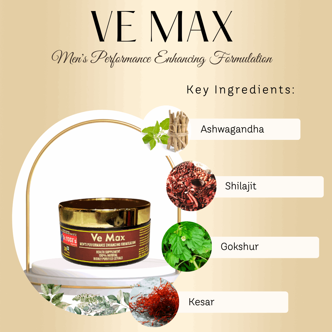 Dr Yogi Ve Max 30 Capsules - Dr Yogi Health Care