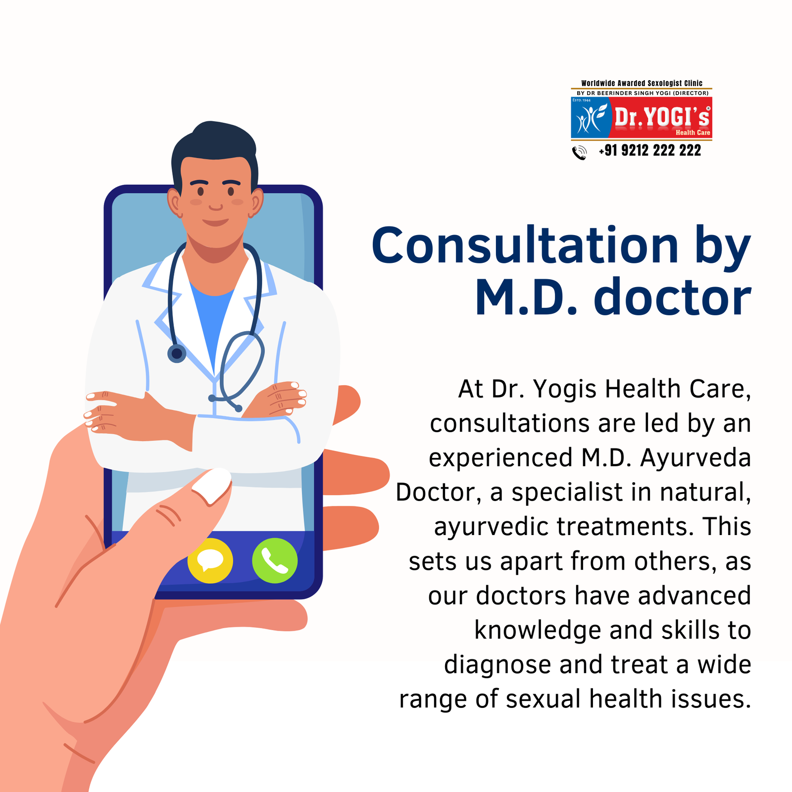 Online Consultation - Dr Yogi Health Care
