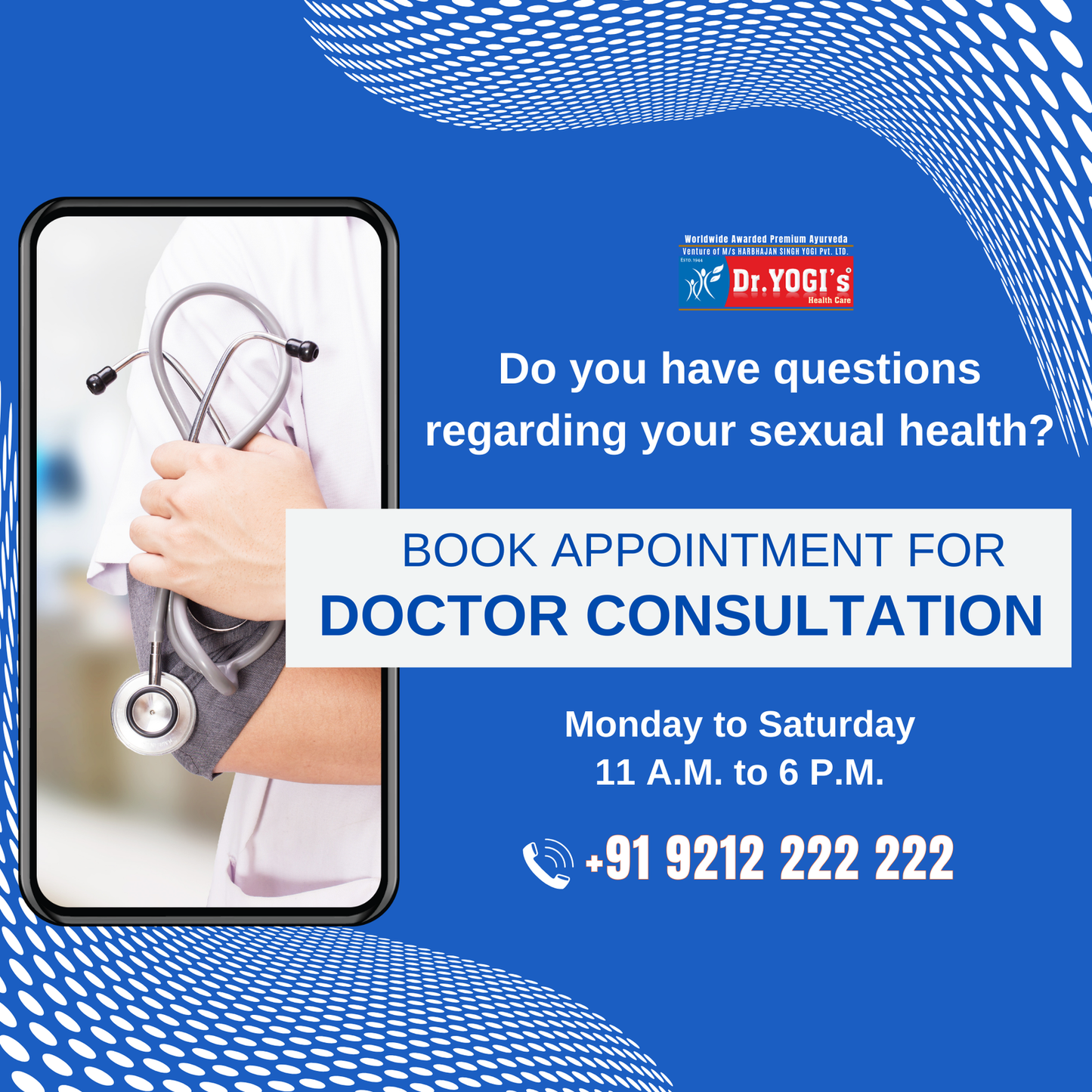 Online Consultation - Dr Yogi Health Care