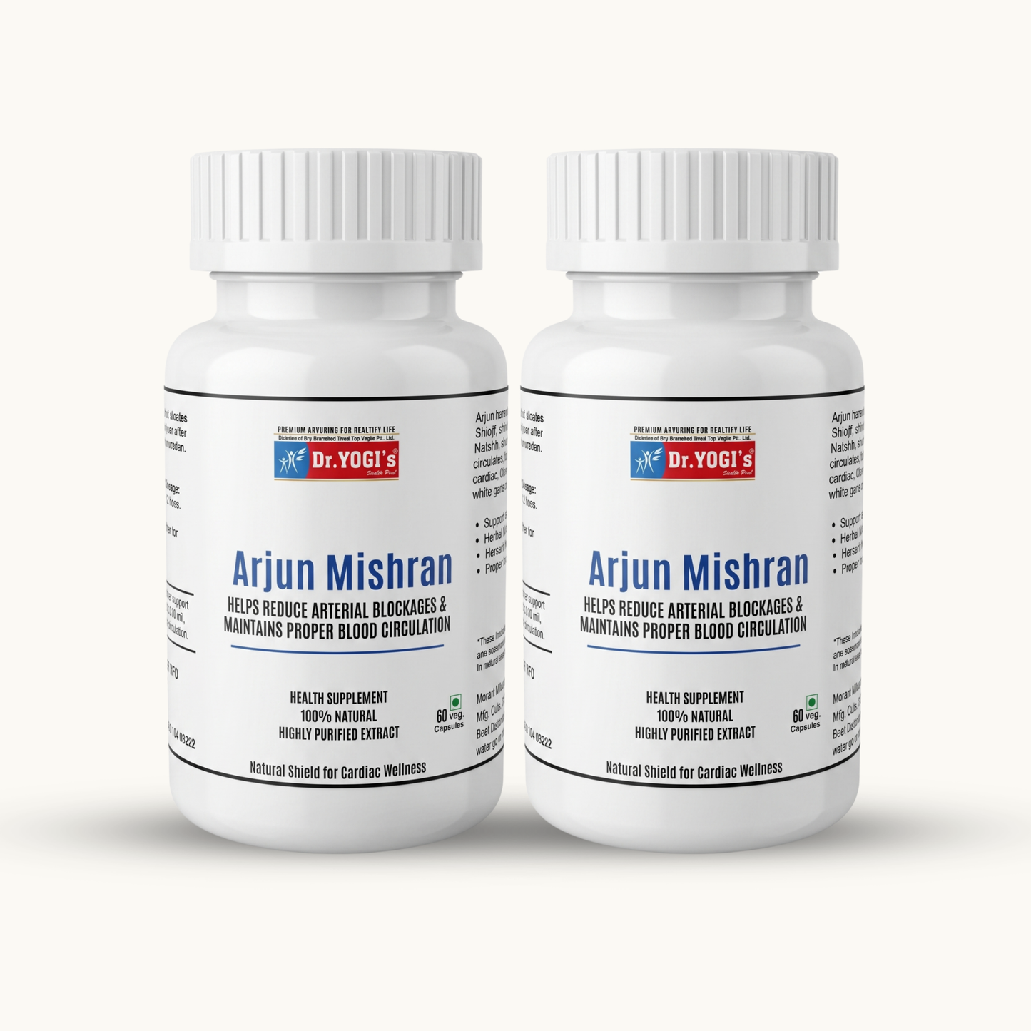 Dr. Yogi's Arjun Mishran | Ayurvedic Shield for Heart Health & Circulation