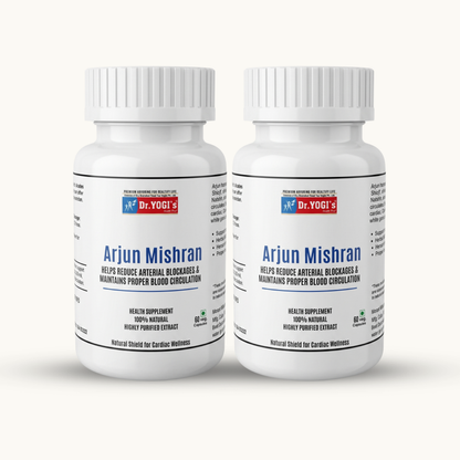 Dr. Yogi's Arjun Mishran | Ayurvedic Shield for Heart Health & Circulation