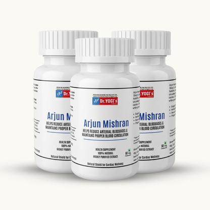 Dr. Yogi's Arjun Mishran | Ayurvedic Shield for Heart Health & Circulation