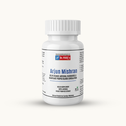 Dr. Yogi's Arjun Mishran | Ayurvedic Shield for Heart Health & Circulation