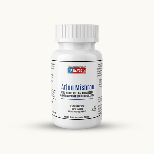 Dr. Yogi's Arjun Mishran | Ayurvedic Shield for Heart Health & Circulation