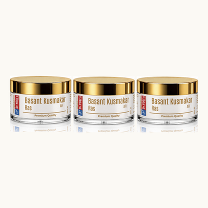 Dr. Yogi’s Basant Kusumakar Ras – Premium Rejuvenating & Vitality Supplement (Gold & Pearl Enriched)