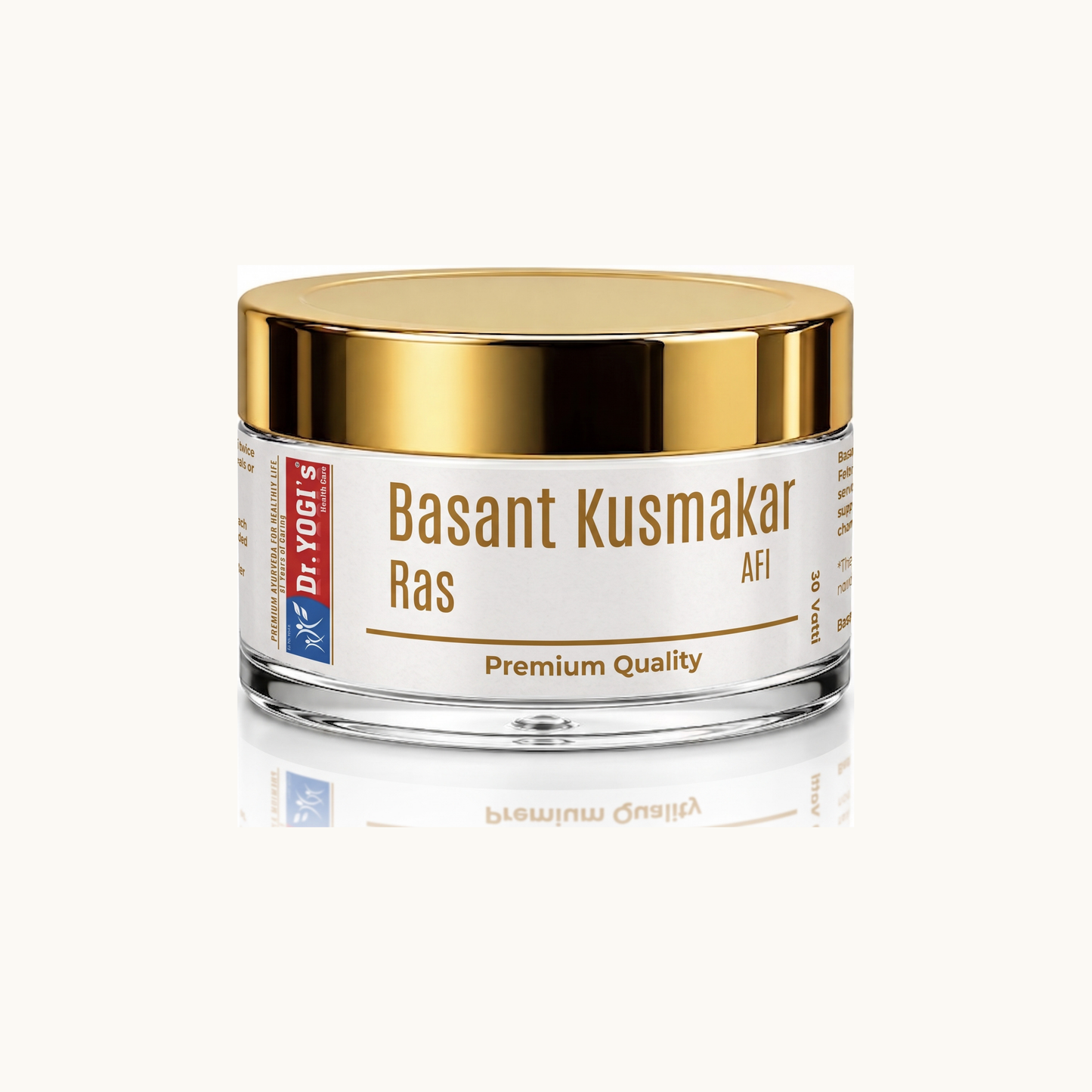 Dr. Yogi’s Basant Kusumakar Ras – Premium Rejuvenating & Vitality Supplement (Gold & Pearl Enriched)