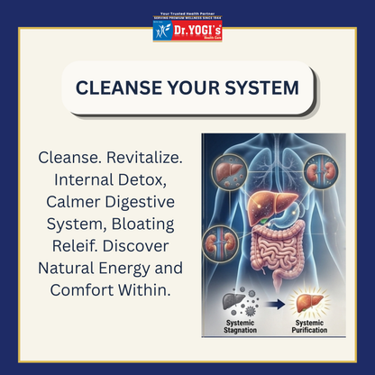 Dr. Yogi's Complete Body Detox – 30 Days Pack (Body Purification)