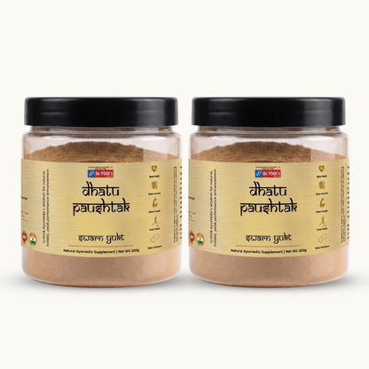 Dr. Yogi's Dhatu Paushtak Swarn Yukt (200g) | Premium Vitality Ayurvedic Powder