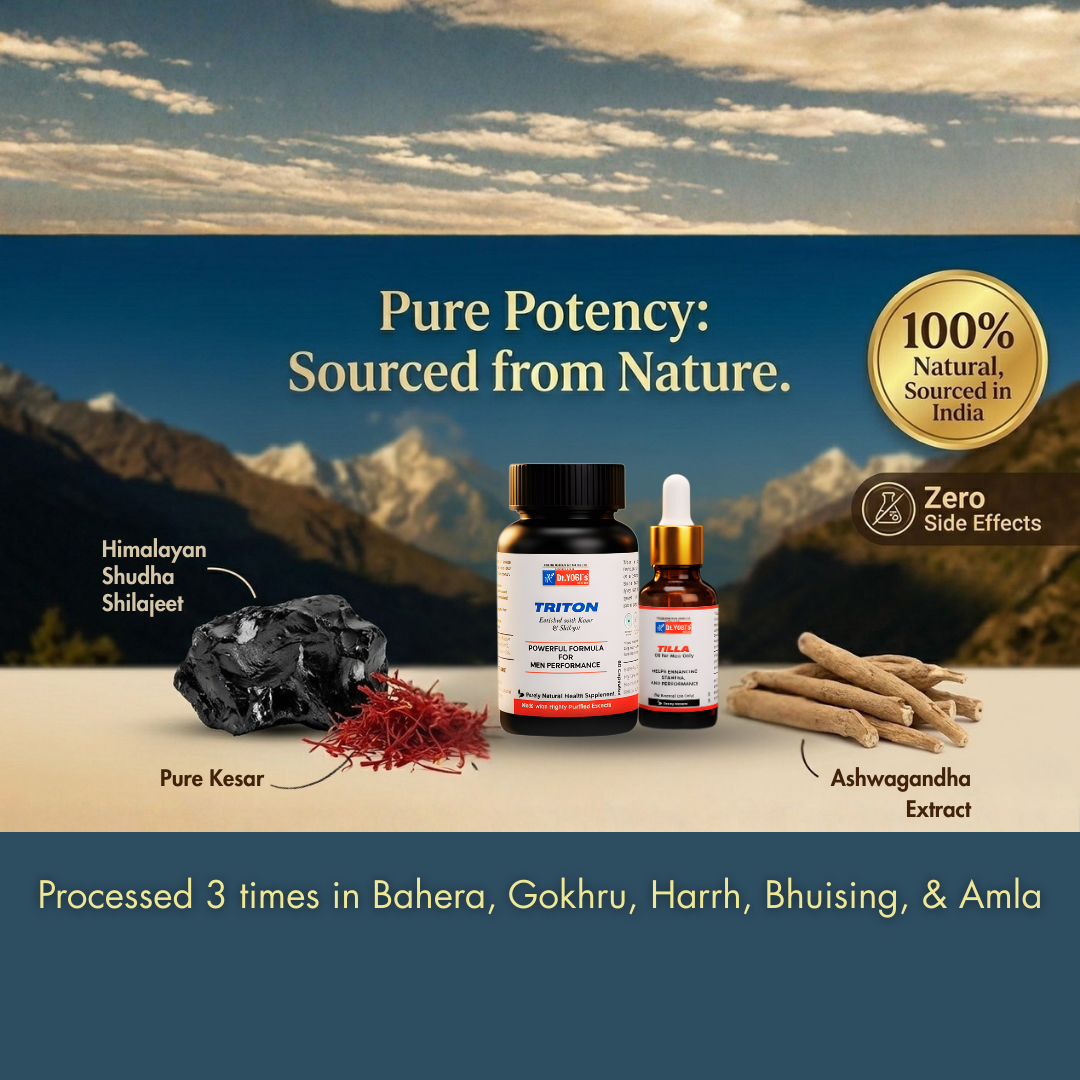 Dr. Yogi's 30-Day Ultimate Men Health Pack