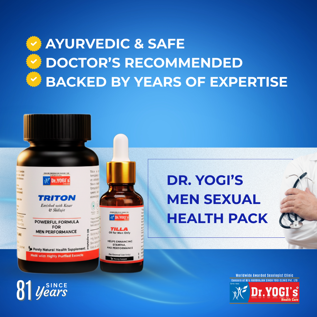 Dr. Yogi's 30-Day Ultimate Men Health Pack
