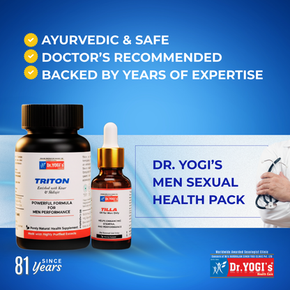 Dr. Yogi's 30-Day Ultimate Men Health Pack