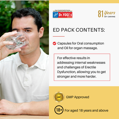 Dr Yogis ED Relief Pack at Only 9,999/-