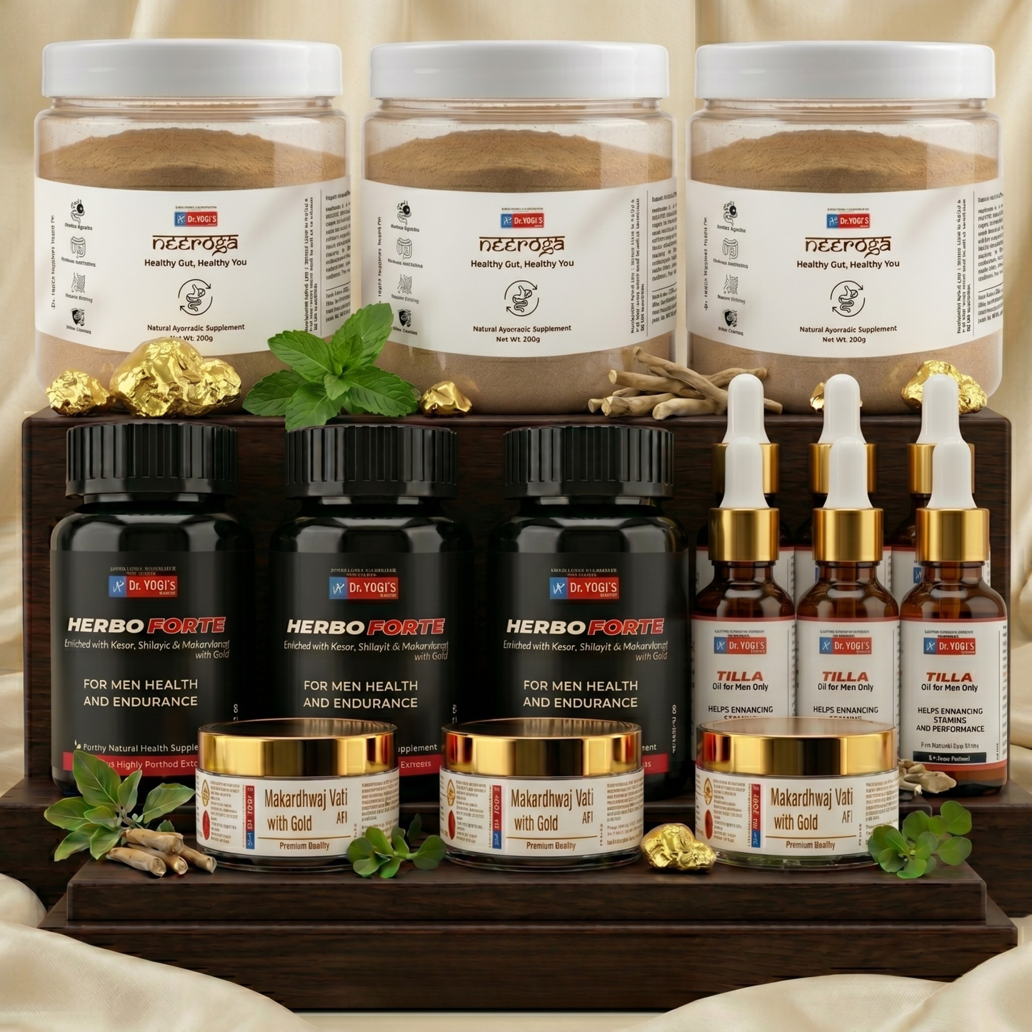 Dr. Yogi's Erectile Dysfunction (ED) & Premature Ejaculation (PE) 90-Day Relief Pack