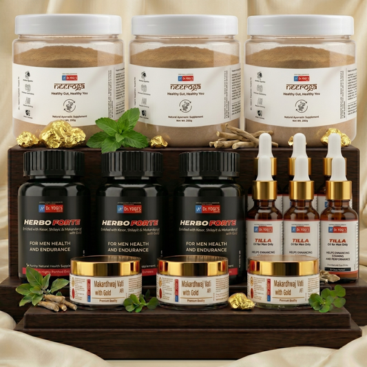 Dr. Yogi's Erectile Dysfunction (ED) & Premature Ejaculation (PE) 90-Day Relief Pack