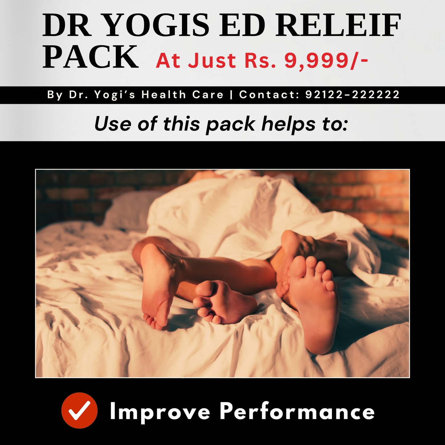 ED Relief Pack at Only 9,999/-