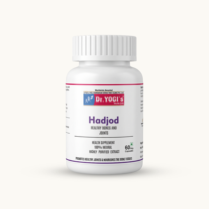 Dr. Yogi's Hadjod (60 Capsules) | Bone Strength & Joint Wellness