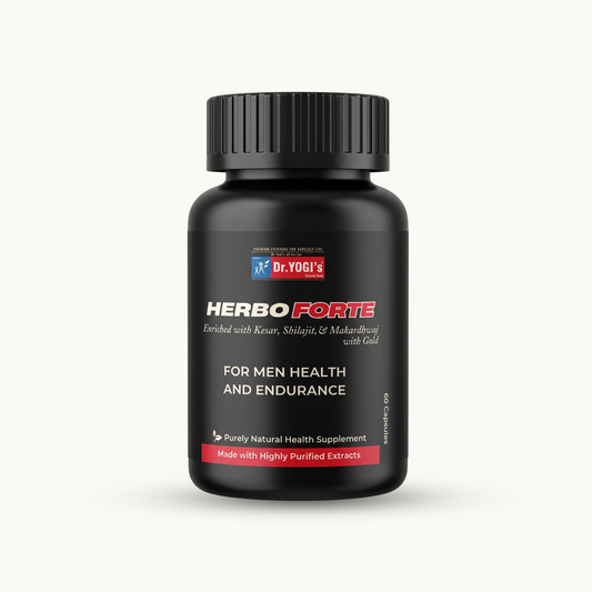Dr. Yogi's Herbo Forte (60 Capsules) | Male Health & Endurance Tonic