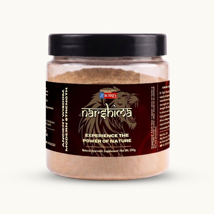 Dr. Yogi's Narshima Churna (200g) | Pure Male Stamina & Vigor Powder