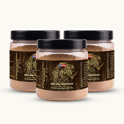 Dr. Yogi's Narshima Swarn Yukt (200g) | Premium Male Strength Churna